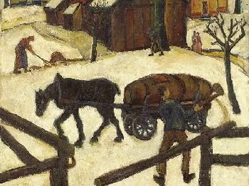 1889-Carlos Heinrich Schneider - Winterlandschaft
